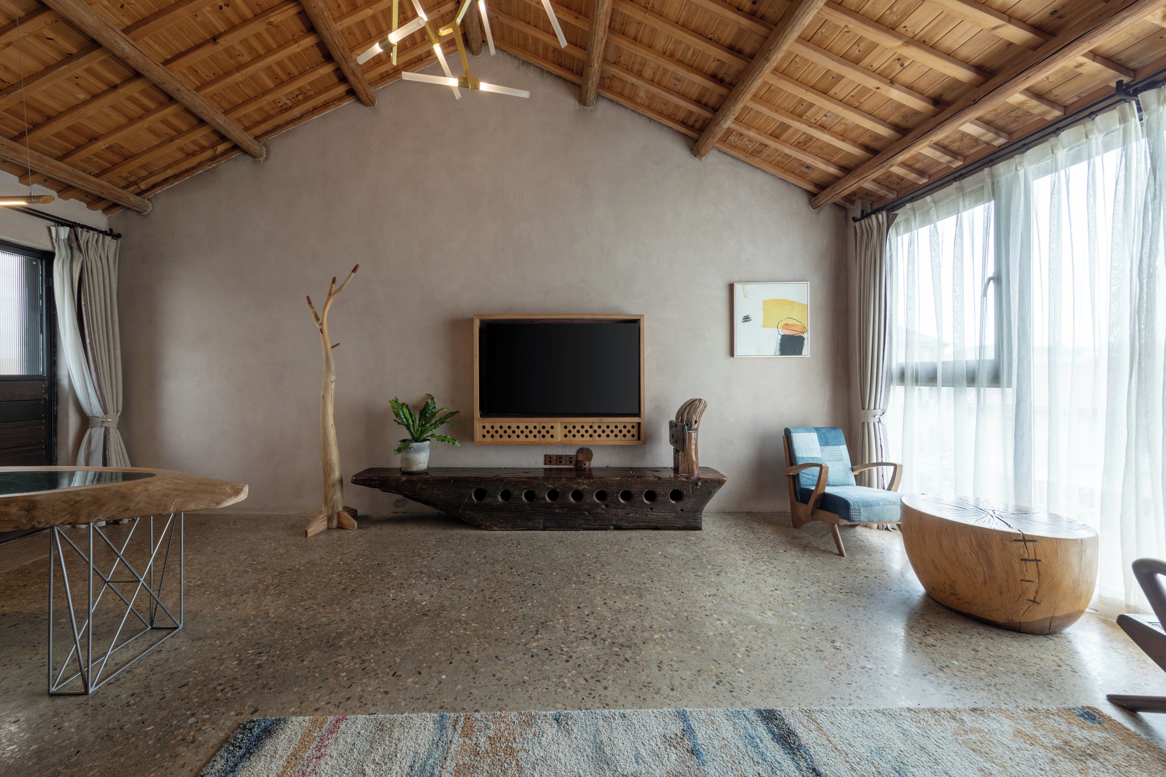 Área de sala de estar
