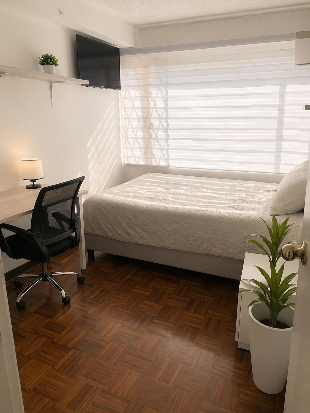 3 slaapkamers, een bureau, gratis wifi