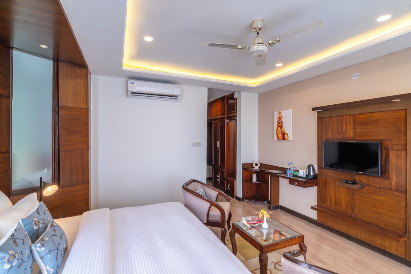 Kamar Double Deluks, pemandangan lembah | Meja kerja dan Wi-Fi gratis