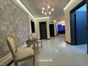120-inch Smart TV with premium channels, heated floors, printers - Khazri Resort & Villas (Baku)