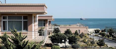 Deluxe-Villa, Balkon, Meerblick | Fassade der Unterkunft