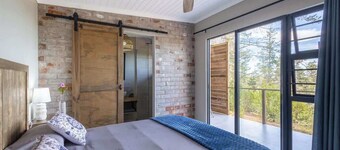 Myrtle Forest Retreat Cabin • Verandah + Braai