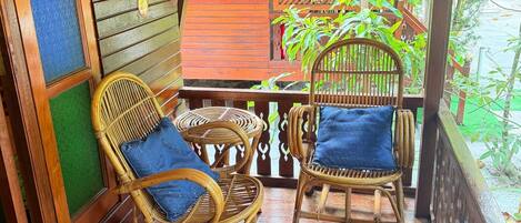 Standard-Doppelzimmer, Balkon | Terrasse/Patio