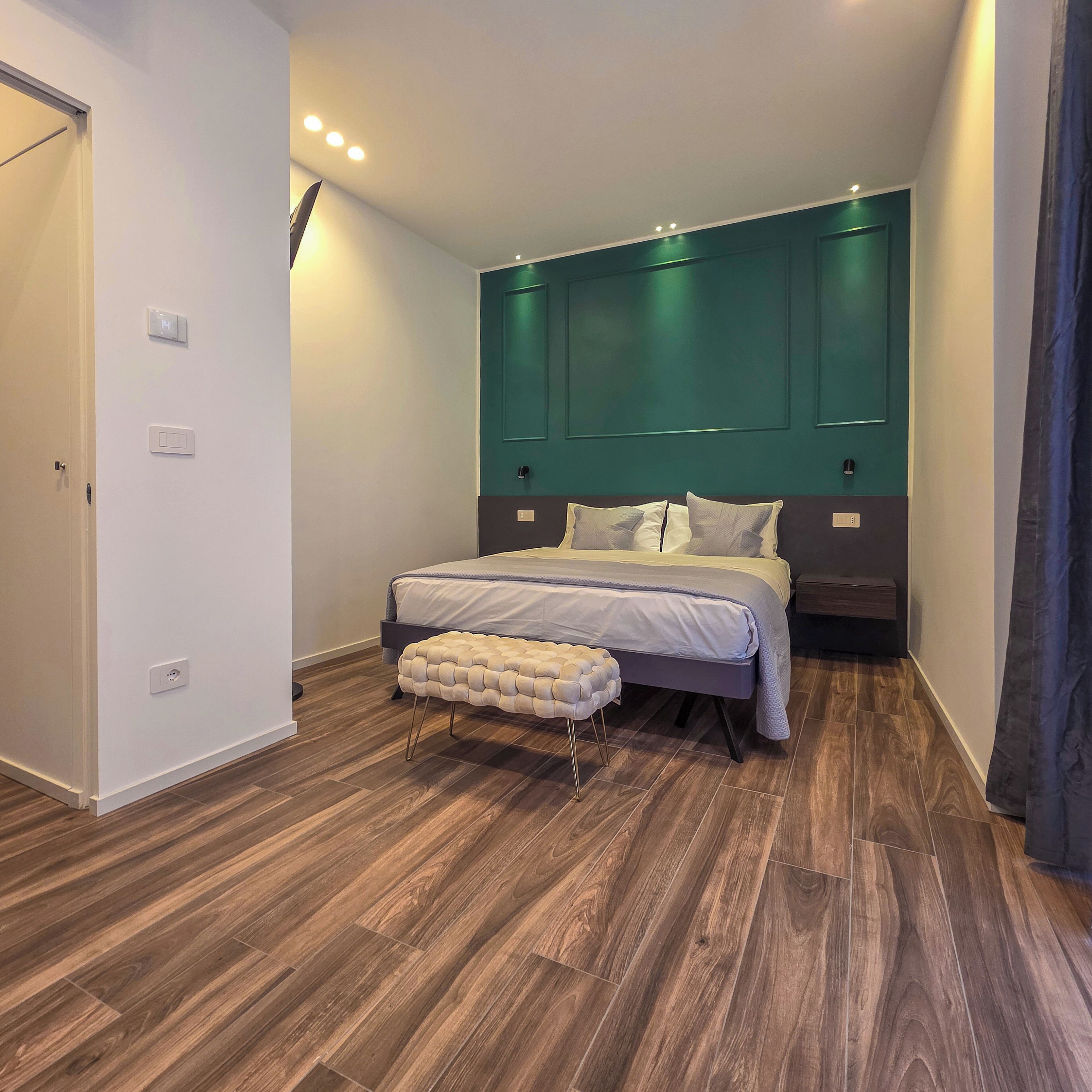 Apartamento, sacada, vista para o mar