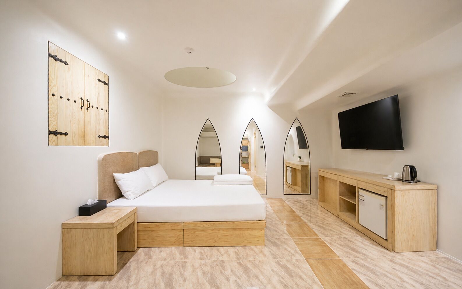 Standard Double Room, 1 Katil Ratu (Queen), Non Smoking, Private Bathroom | Wi-fi percuma 