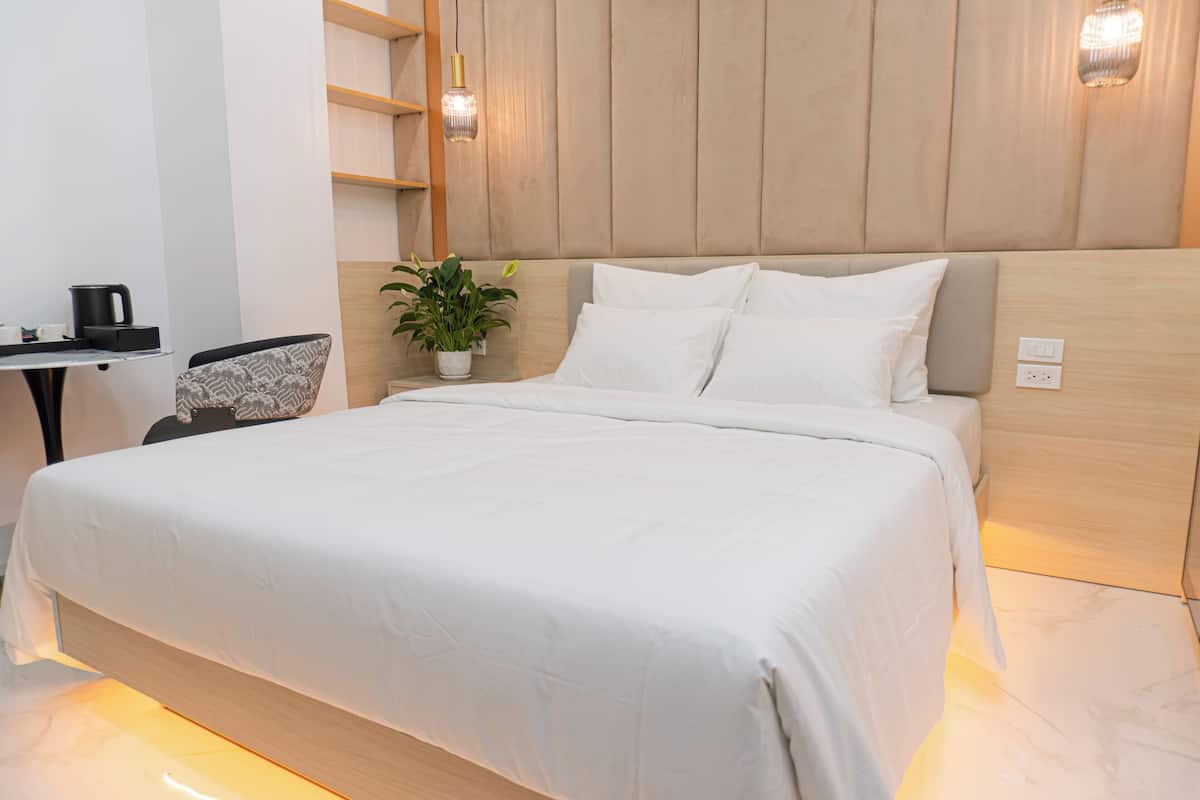 Phòng Tiêu chuẩn | Bộ trải giường bằng vải cotton Ai Cập, bộ đồ giường cao cấp