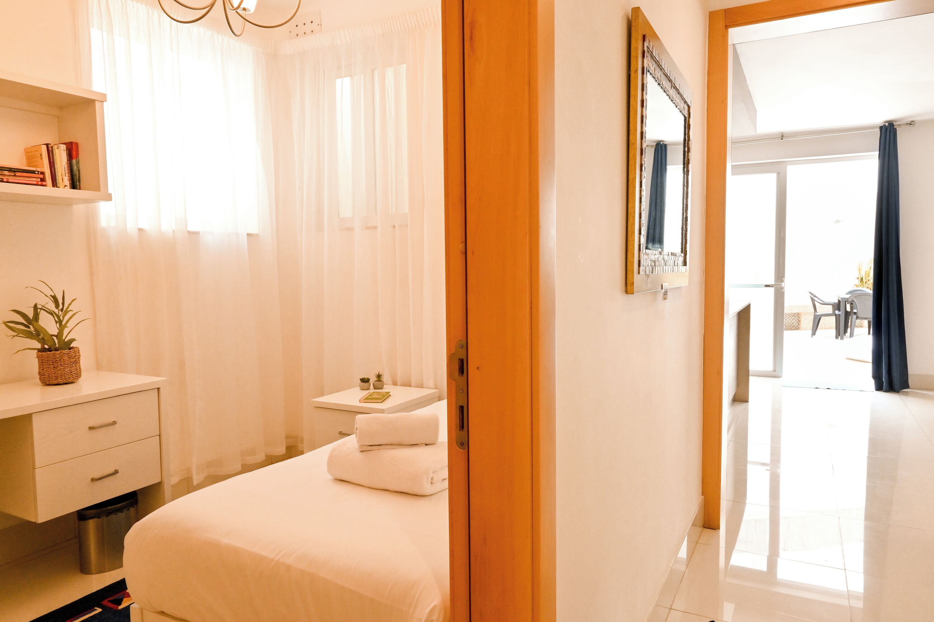 Apartamento família, 3 quartos, 2 banheiros (Quiet modern apart near the sea blu) | 3 quartos