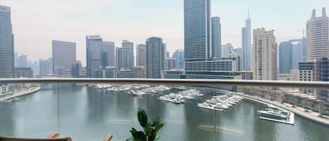 經典公寓, 1 間臥室, 可使用泳池, 海灣景 | 陽台