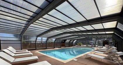 Beach house - 6 pers, piscine chauffée - St-Pair