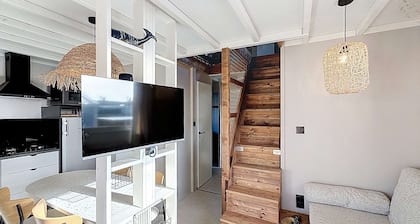 Beach house - 6 guests, heated pool - St-Pair