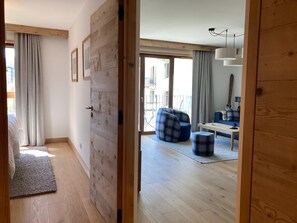 Living area - Central apartment - 4 guests (Chamonix-Mont-Blanc)