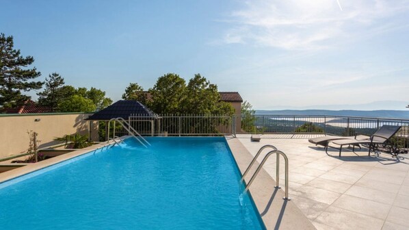 Beheizter Pool