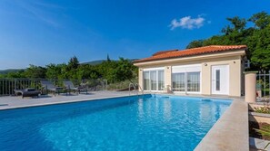 Beheizter Pool