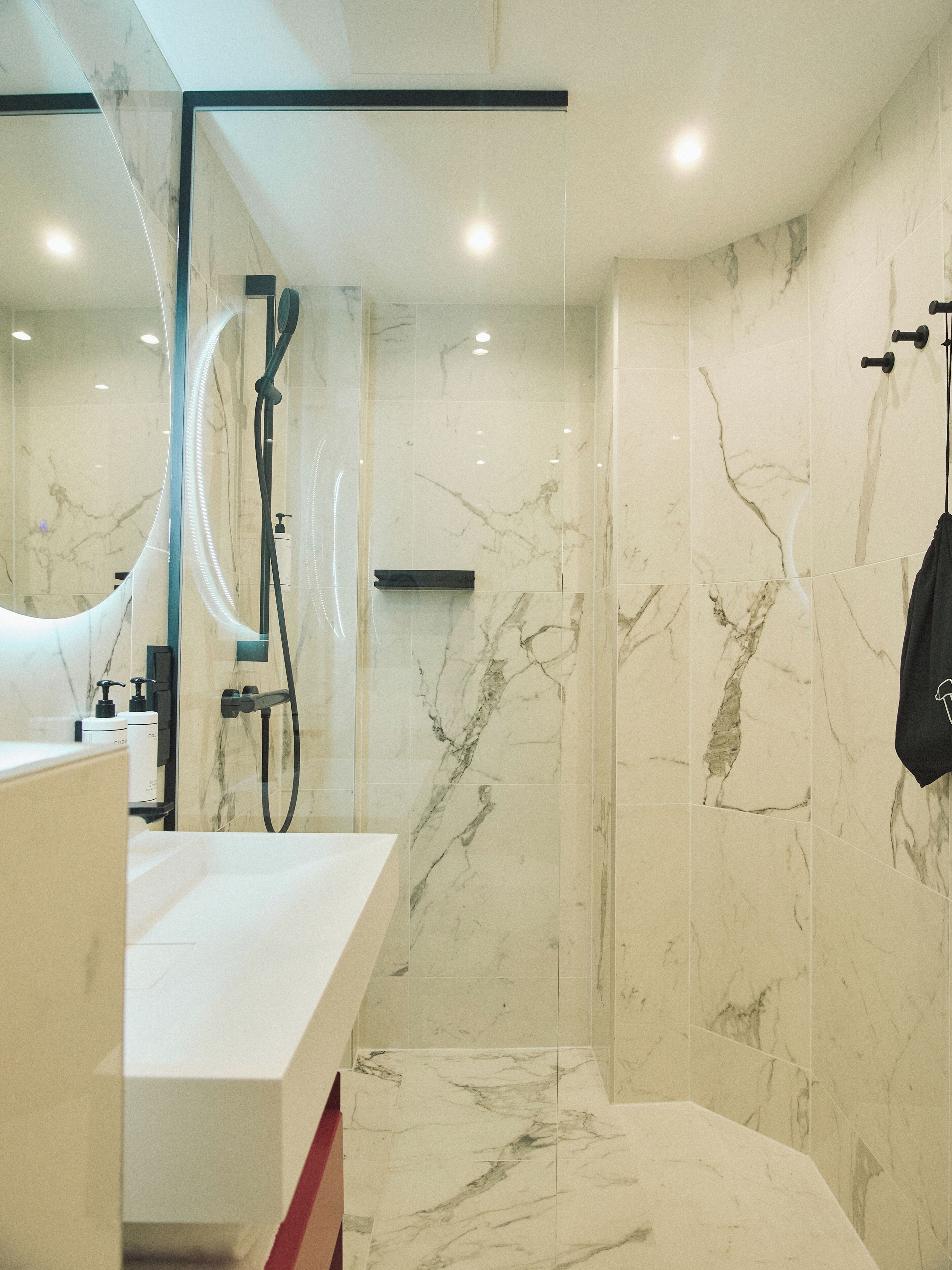 Deluxe Double Room | Bathroom | Shower, eco-friendly toiletries, hair dryer, bathrobes