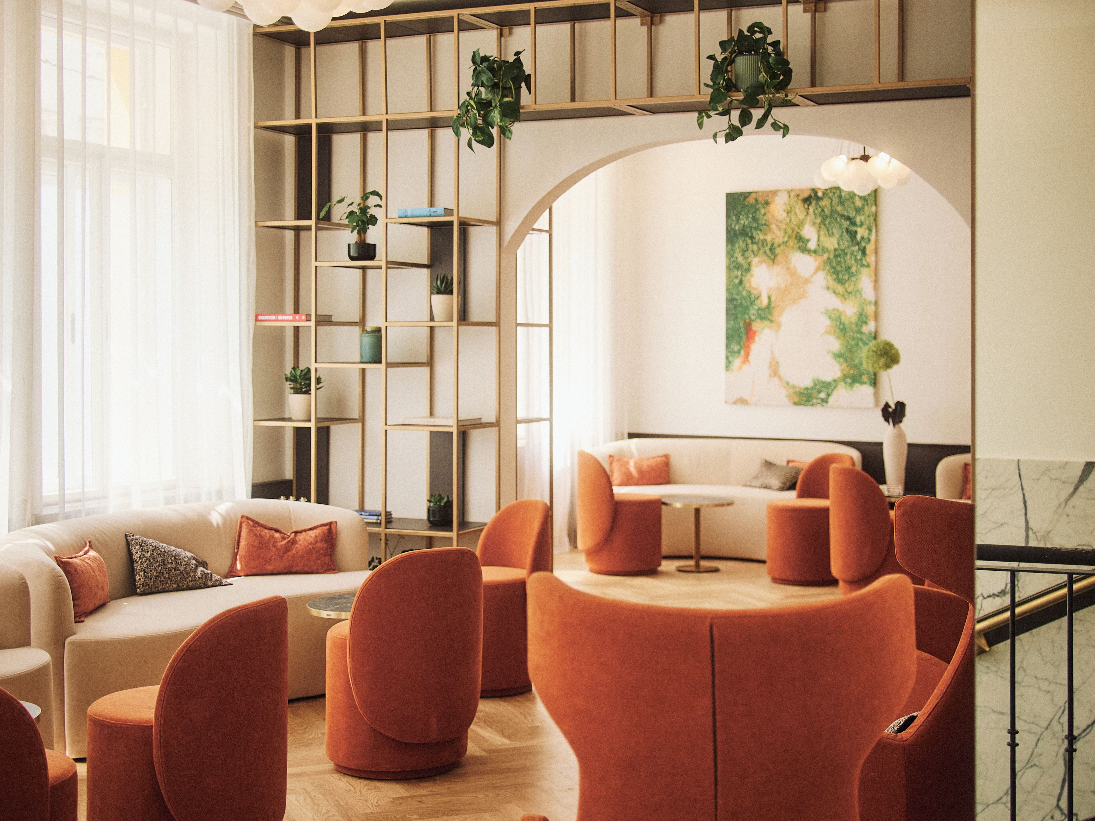 Sitzecke in der Lobby
