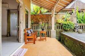 Room, 1 Bedroom, Smoking, Hot Tub | Terrace/patio
