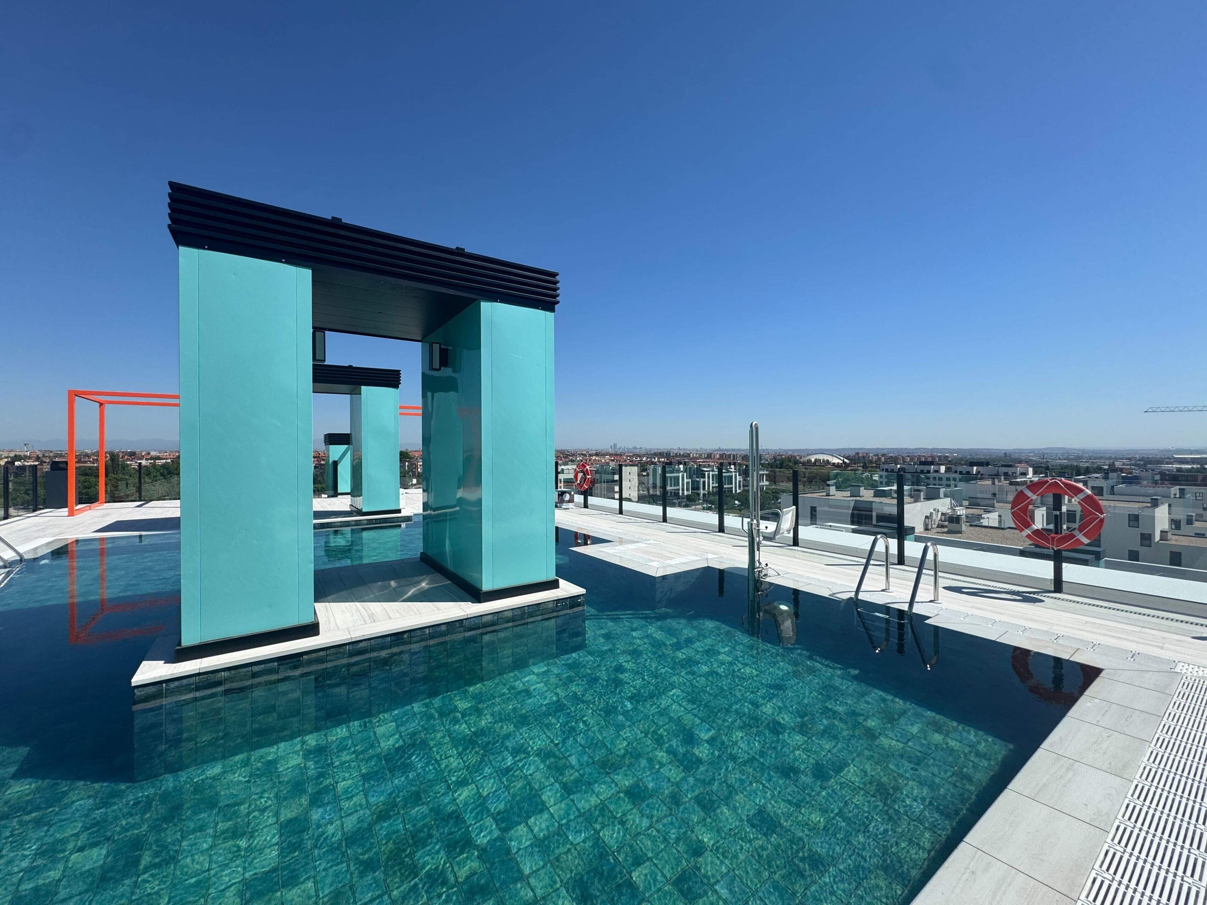 Seasonal outdoor pool