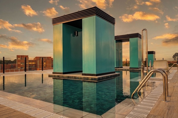 Seasonal outdoor pool