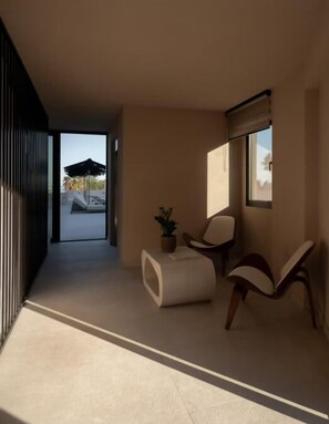 Reception - Physis Oikos Beachfront Apartments (Skiathos)