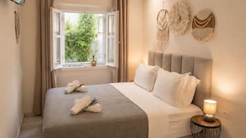 Economy-Bungalow | Zimmersafe, Bügeleisen/Bügelbrett, kostenloses WLAN, Bettwäsche