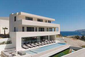 Exterior - Artio Villa, Timeless Design Steps to Beach & Dine (CQ6J+WGM Bali, Greece)