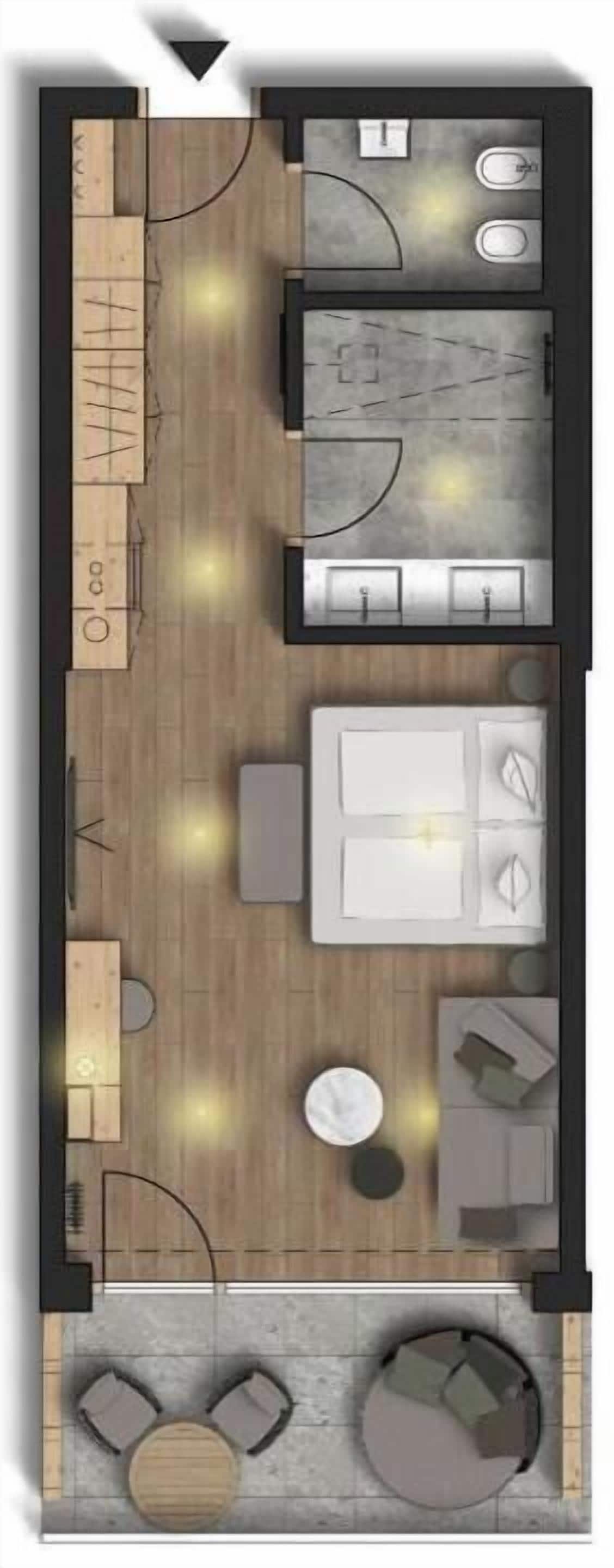 مخطط تصميم الطابق