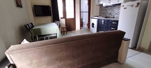 Appart'hÎtel, 3 chambres, balcon, vue montagne | Intérieur