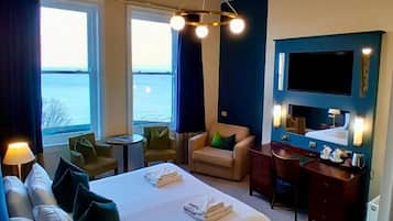 Chambre Deluxe Double ou avec lits jumeaux, vue mer | Fer et planche à repasser, Wi-Fi gratuit