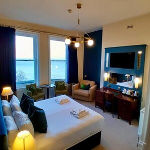 Deluxe-Doppel- oder -Zweibettzimmer, Meerblick