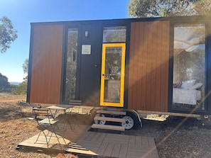 Exterior detail - Tallarook Hilltop Tiny House 4 by Tiny Away (Tallarook)