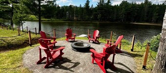 Waterfront | Dock | Canoe | Bonfire