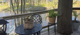The Ultimate Two-Lake Access Bungalow: Peaceful Riverfront Living