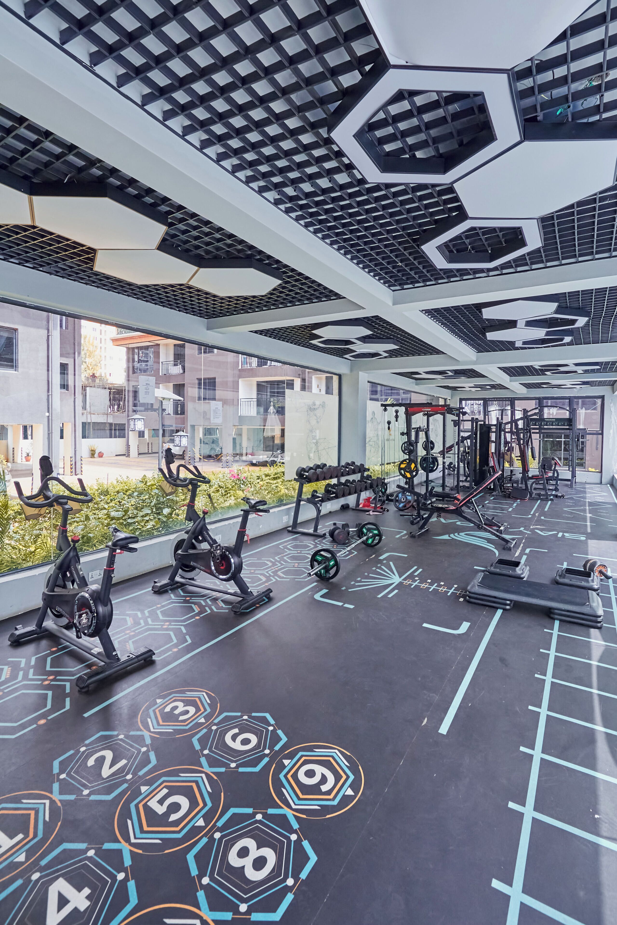 Fitnessbereich