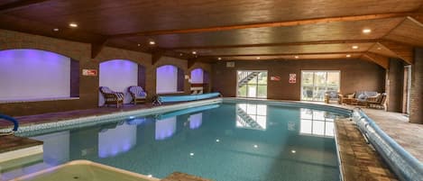 Una piscina techada