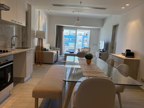 Chalet, 3 Schlafzimmer, Meerblick | Innenbereich