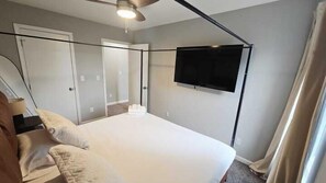 3 dormitorios, tabla de planchar con plancha, wifi y ropa de cama