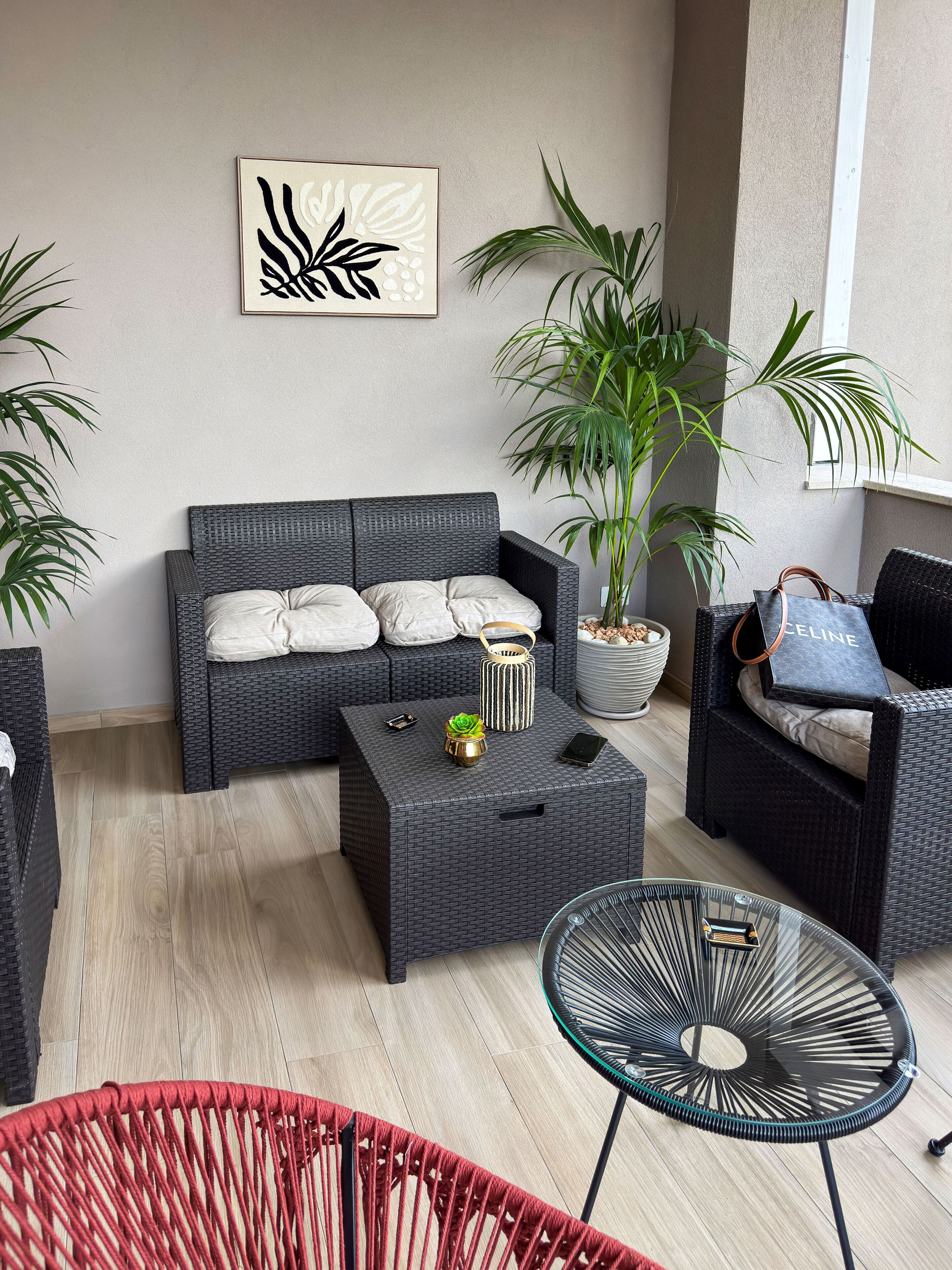 Suite, vue jardin