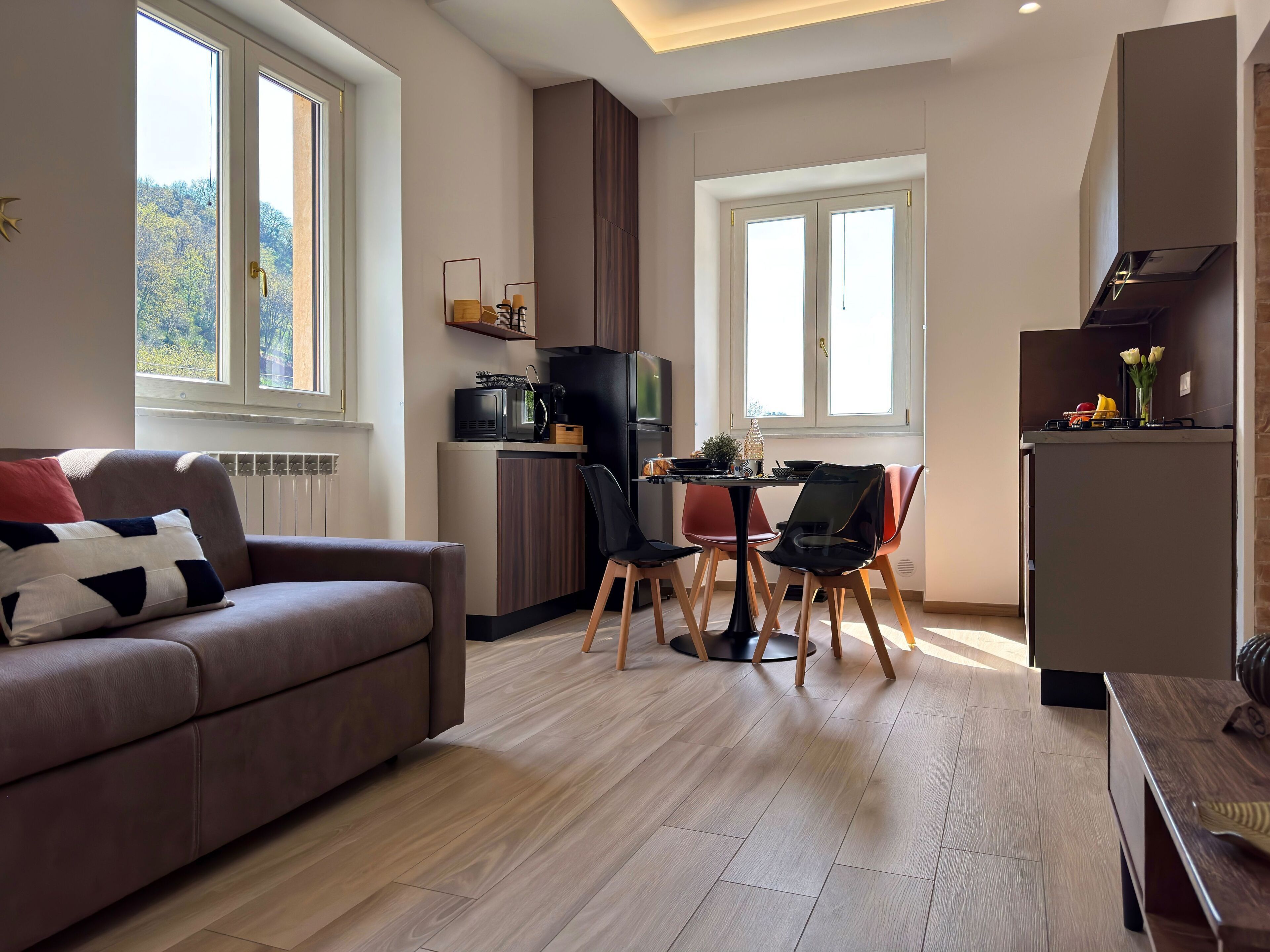 Apartment, Gartenblick | Wohnbereich