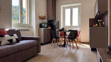 Apartment, Gartenblick | Wohnbereich