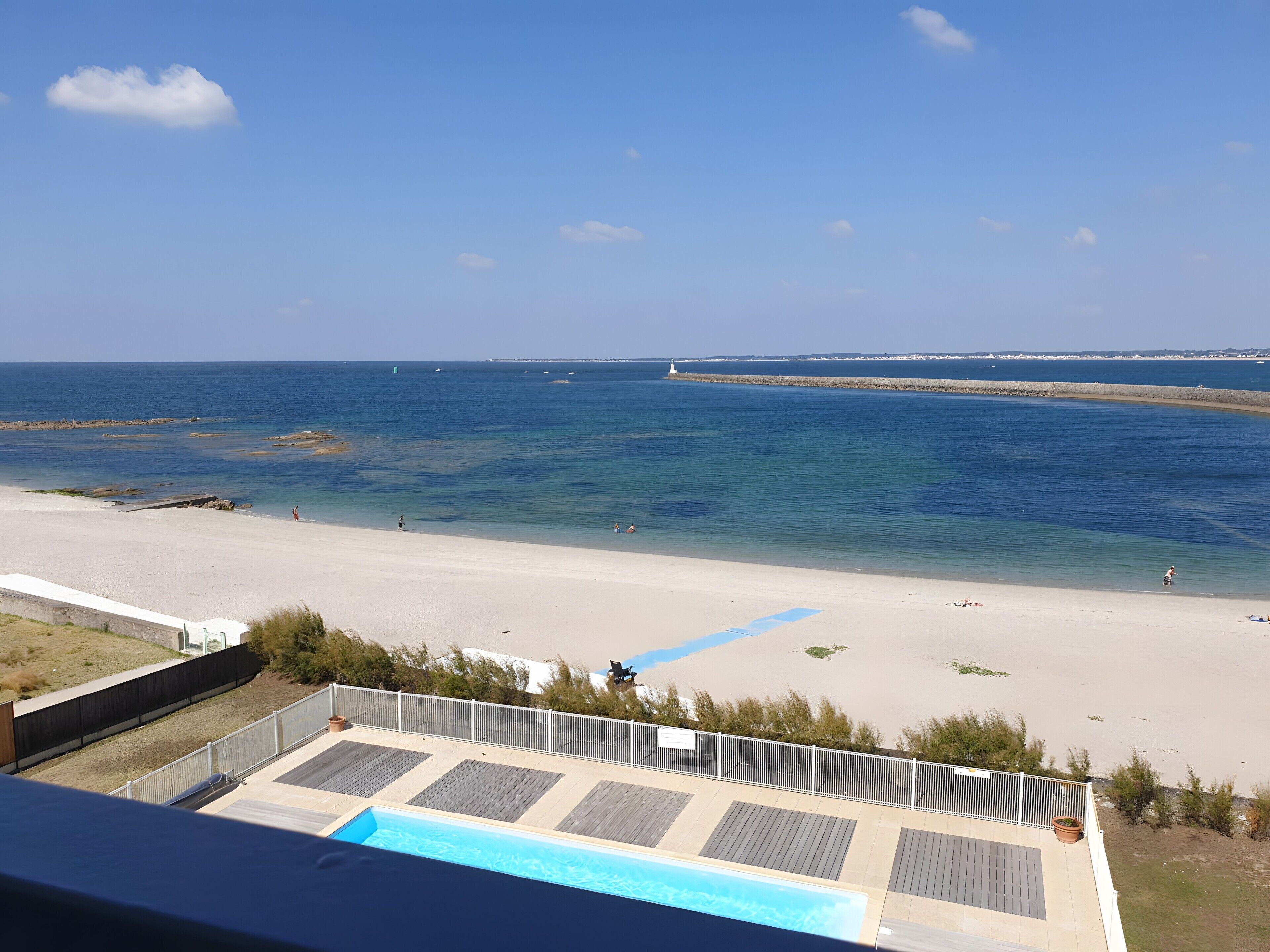 Beach nearby