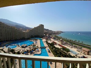 Family Chalet, Balcony, Sea View | Pool | 2 outdoor pools - Porto Sokhna chalets (AIN SOKHNA)