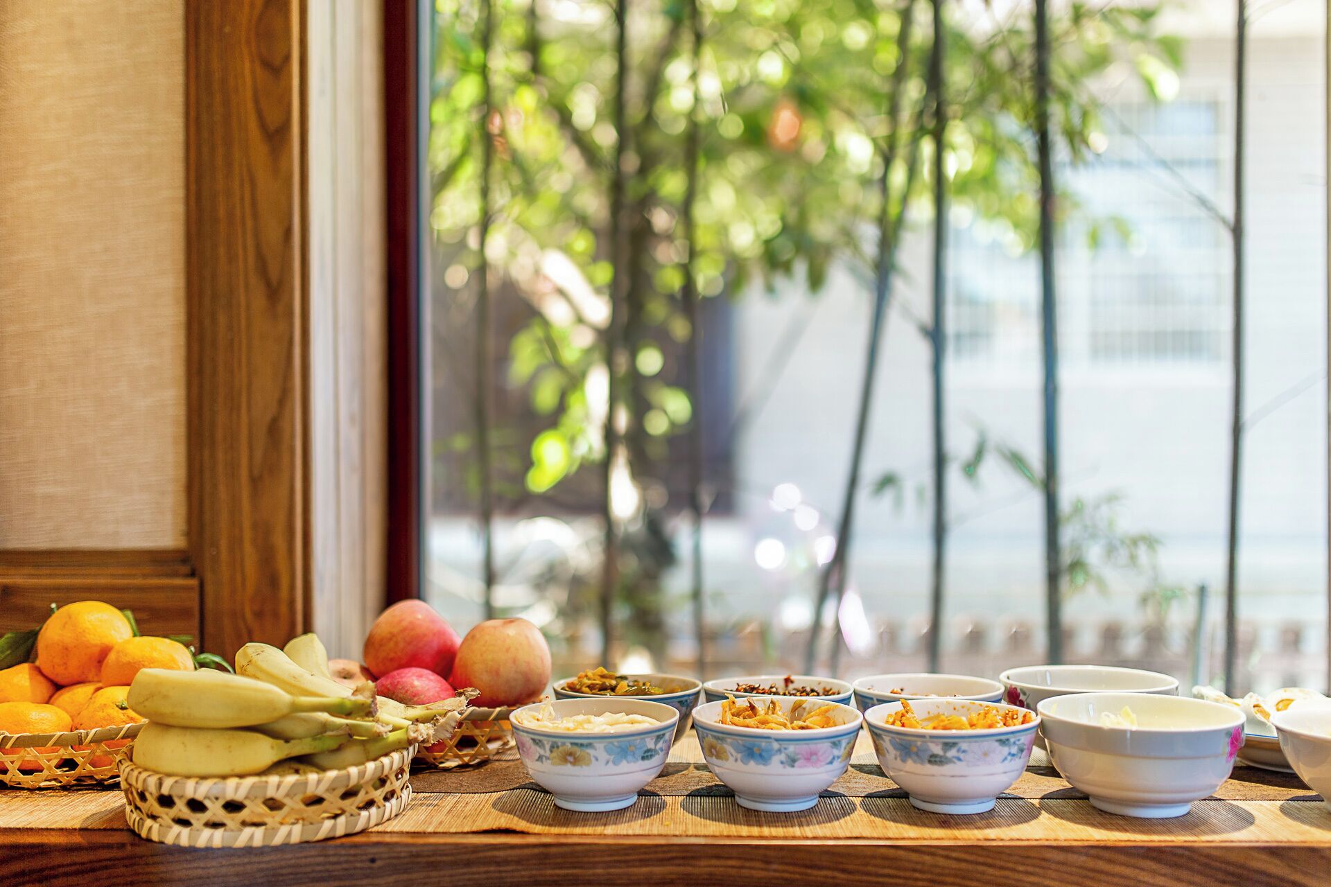 Petit déjeuner buffet compris tous les jours