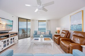 Condo, 3 Bedrooms | Living area - Phoenix V 708 3 Bedroom Condo (Orange Beach)