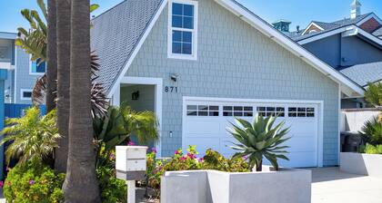 871 MBR - Blue Haven | Oceanfront 4BR Luxury Beach House with Deck & Hot Tub