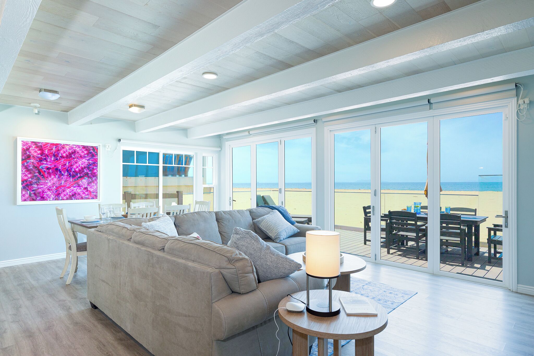 871 Mbr - Blue Haven | Oceanfront 4br Luxury Beach House With Deck & Hot Tub - Oxnard, CA