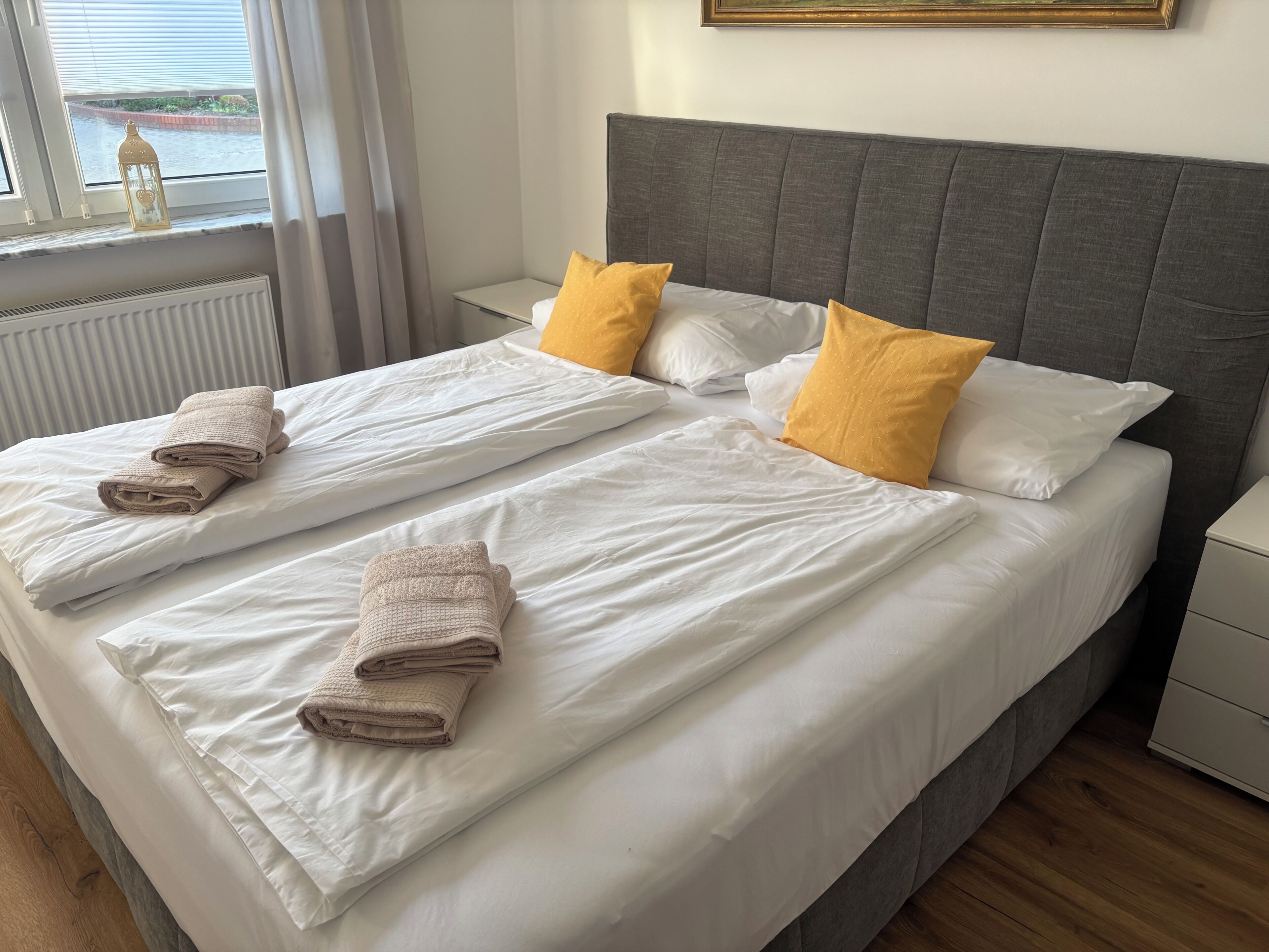 2 chambres, fer et planche à repasser, lit de bébé portatif, Wi-Fi