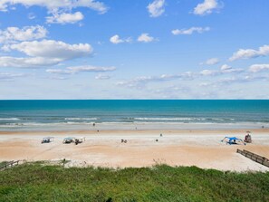 Balcony - Direct Ocean Views - Indies House 502 | Stunning Getaway (Ormond Beach)
