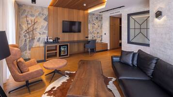 Junior-Suite, Balkon | Wohnbereich