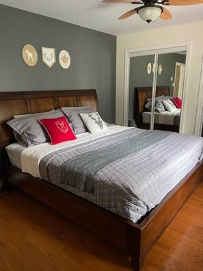 WiFi, bed sheets