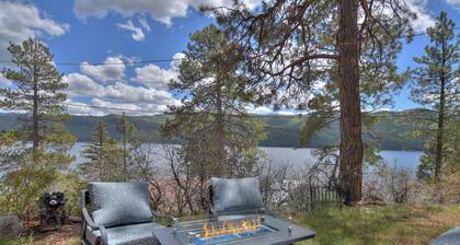 New Listing! Dog-Friendly Lake Cabin with Stunning Views, Deck, Grill